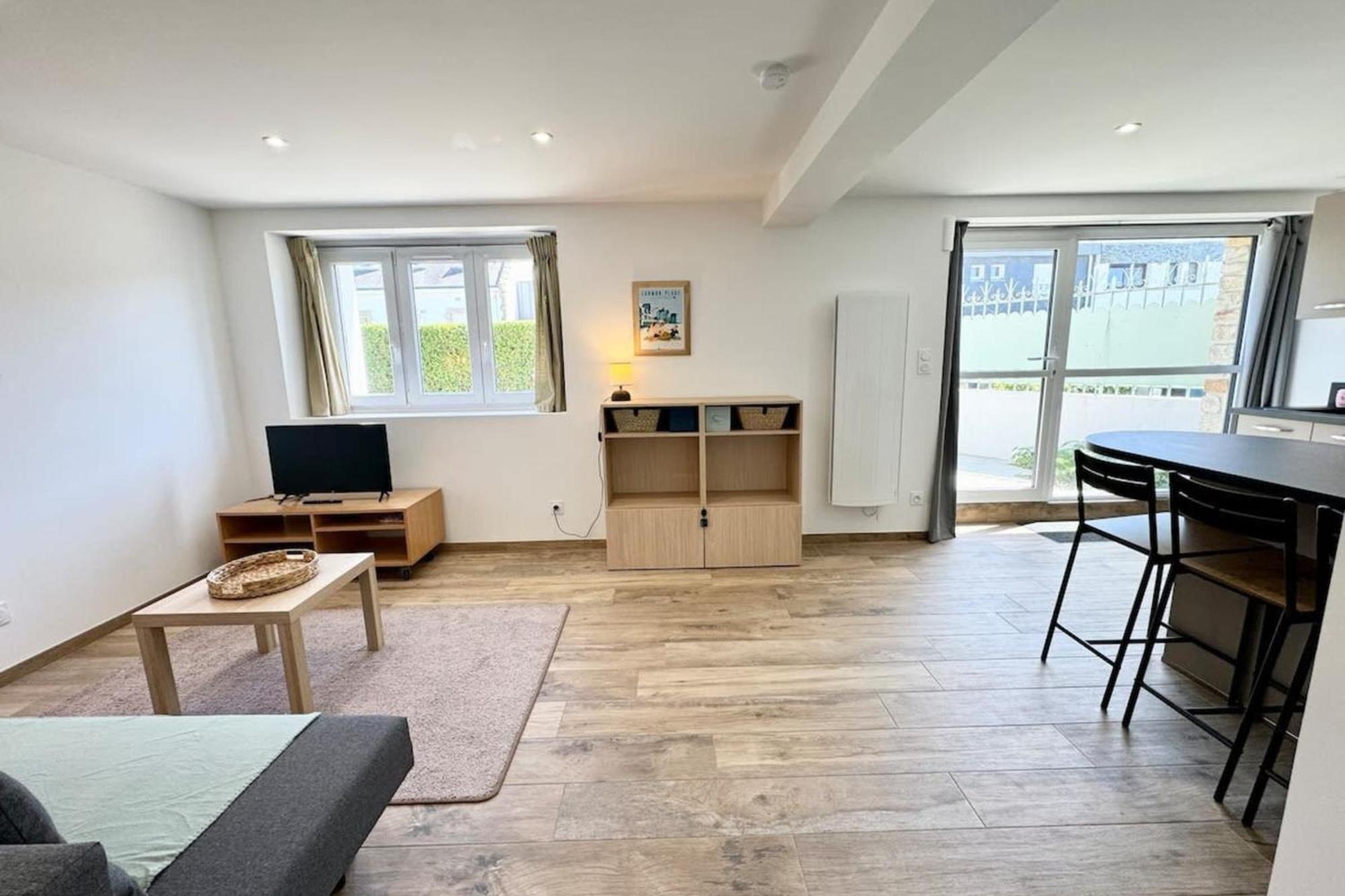 Joli Appartement Neuf Jardin 500 M Des Plages Larmor-Plage Extérieur photo