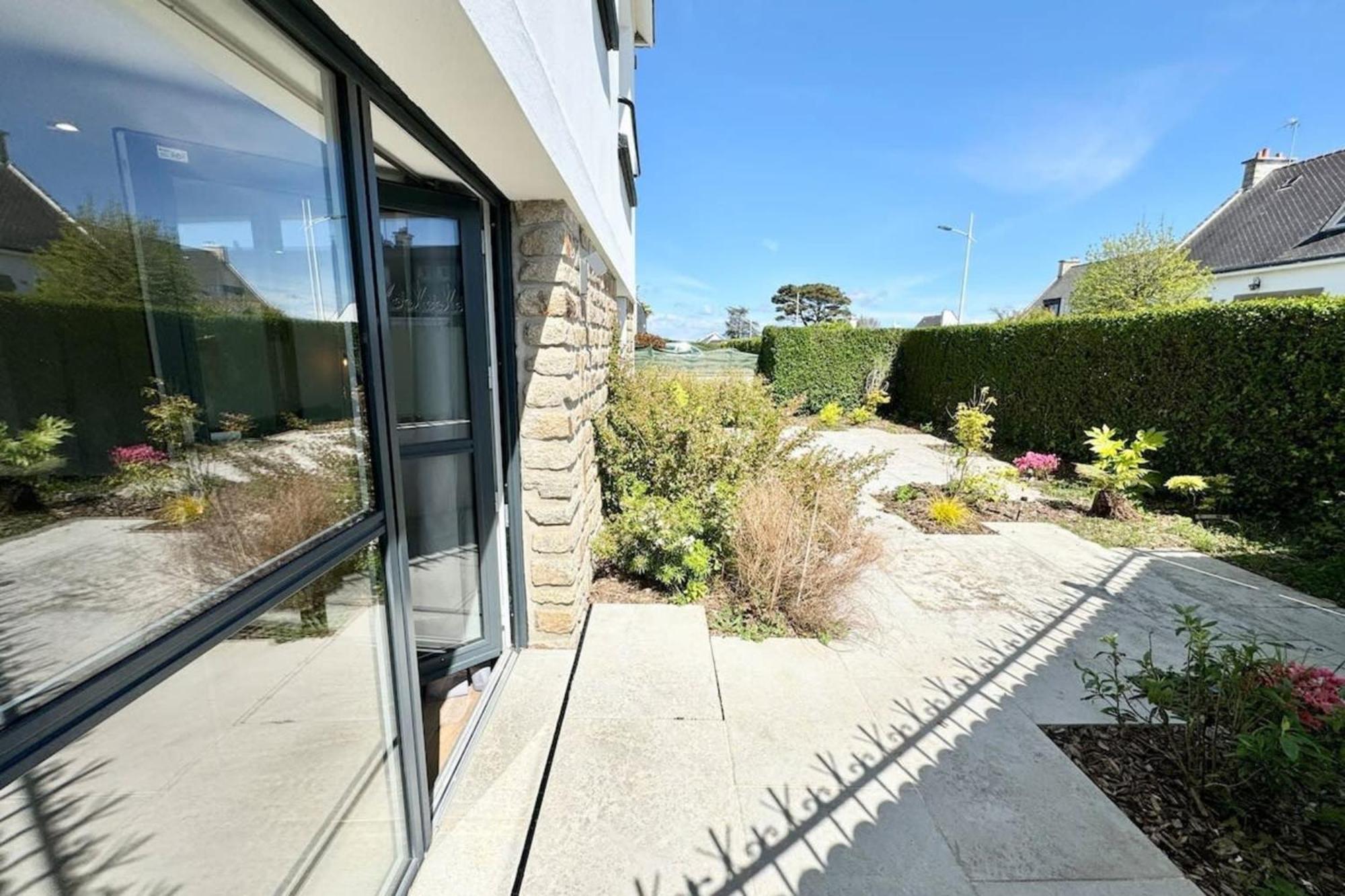 Joli Appartement Neuf Jardin 500 M Des Plages Larmor-Plage Extérieur photo